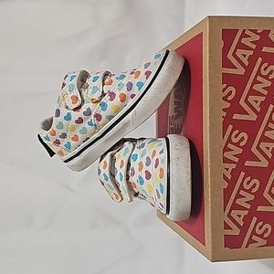 Vans Toddler Girls Doheny V Multicolor Hearts Skate Shoes
